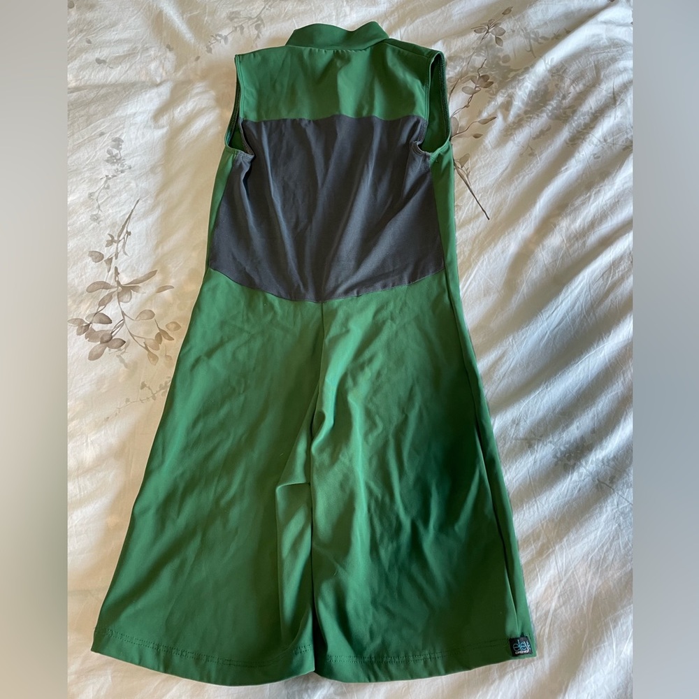 Eleve dance wear men’s biketard, green, XS